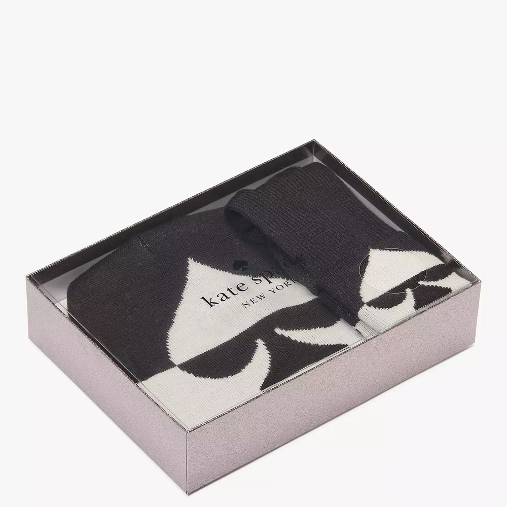 Kate Spade Women's Glove And Beanie Gift Set